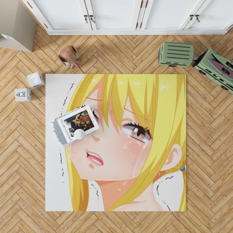 Lucy Heartfilia Magical Journeys Await Anime Rug