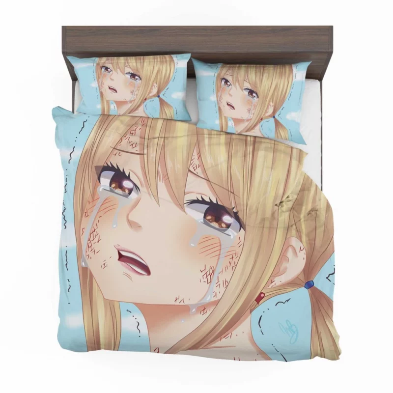 Lucy Heartfilia Unleashing Magic Power Anime Bedding Set 1