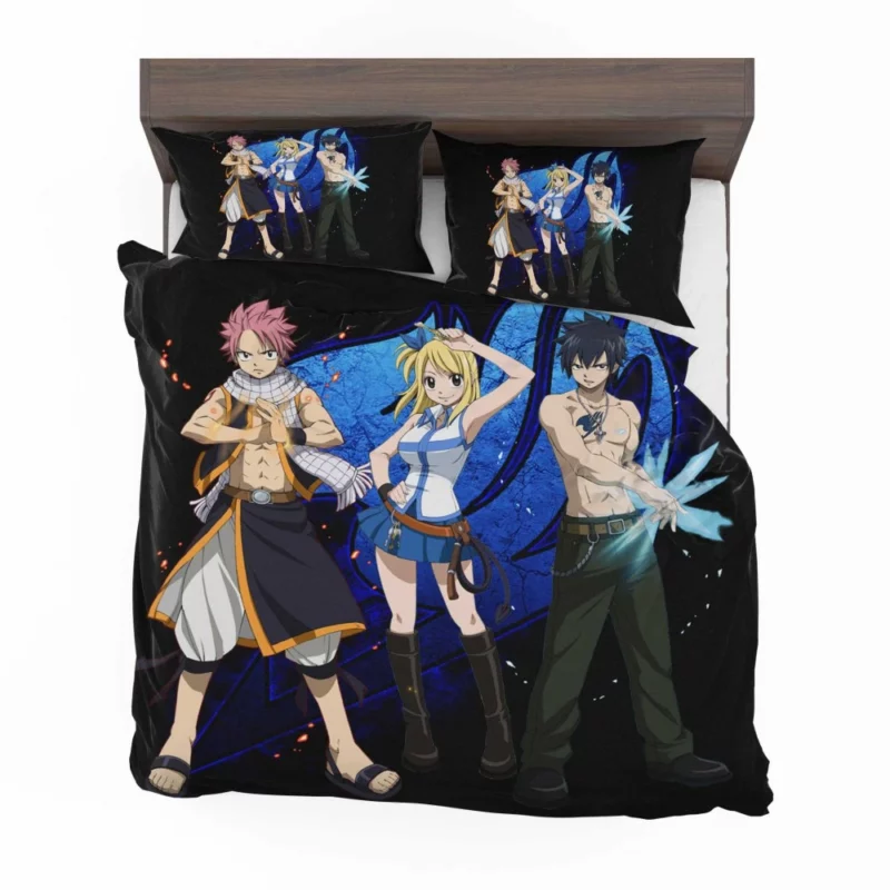 Lucy and Natsu Endless Adventures Anime Bedding Set 1