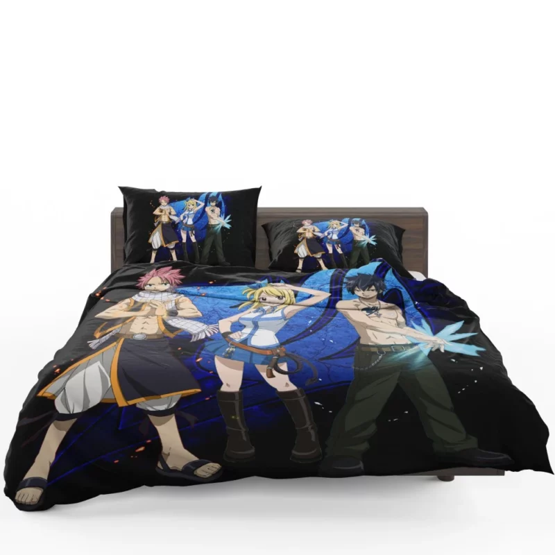 Lucy and Natsu Endless Adventures Anime Bedding Set