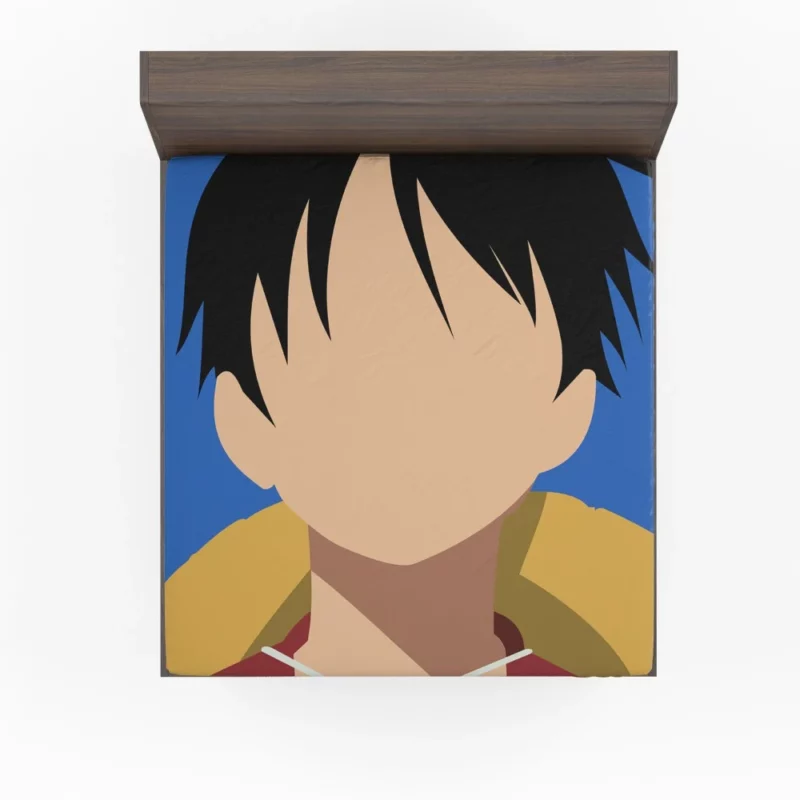 Luffy Courageous Voyage Anime Fitted Sheet
