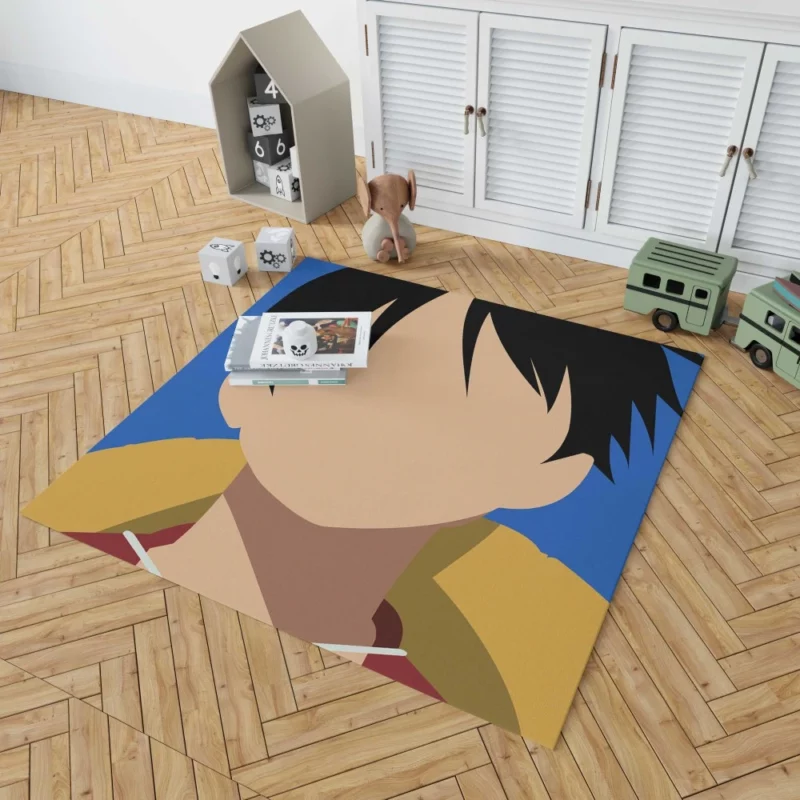 Luffy Courageous Voyage Anime Rug 1