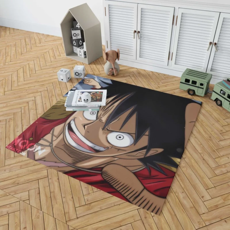 Luffy Determined Voyage Anime Rug 1