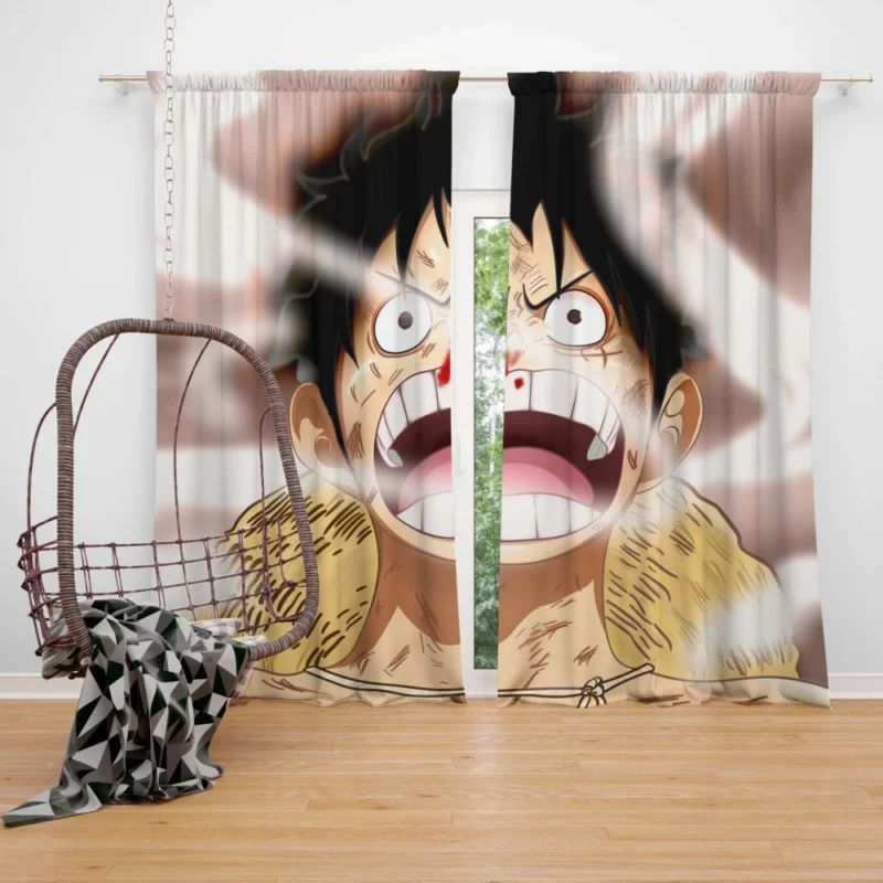 Luffy Epic Odyssey Anime Curtain