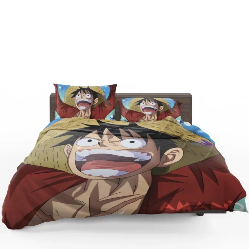 Luffy Heroic Exploits Anime Bedding Set