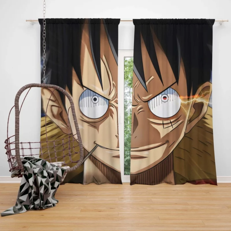 Luffy Mastery of Haki Anime Curtain