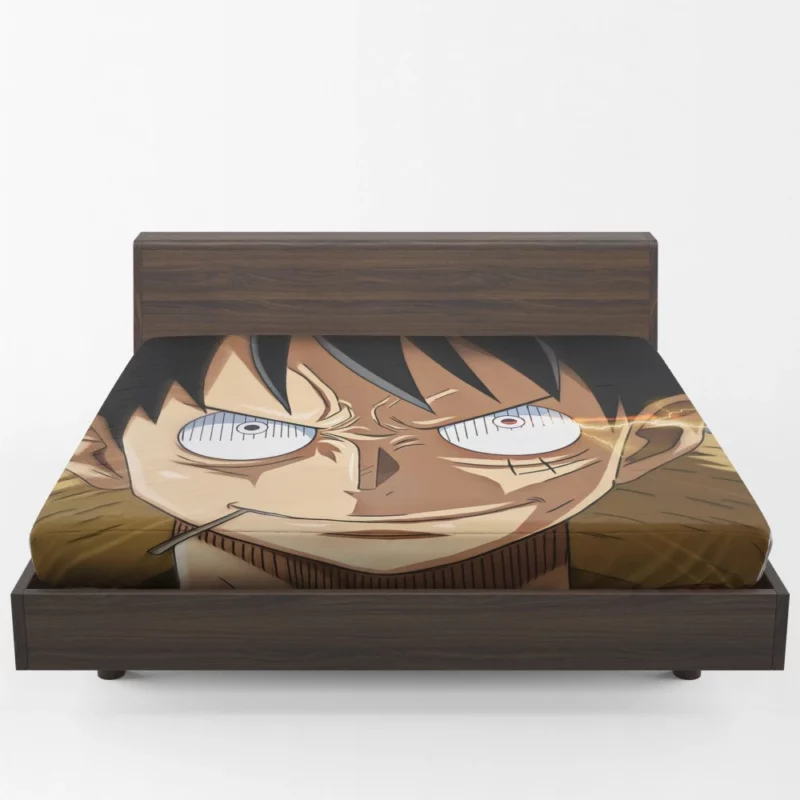 Luffy Mastery of Haki Anime Fitted Sheet 1