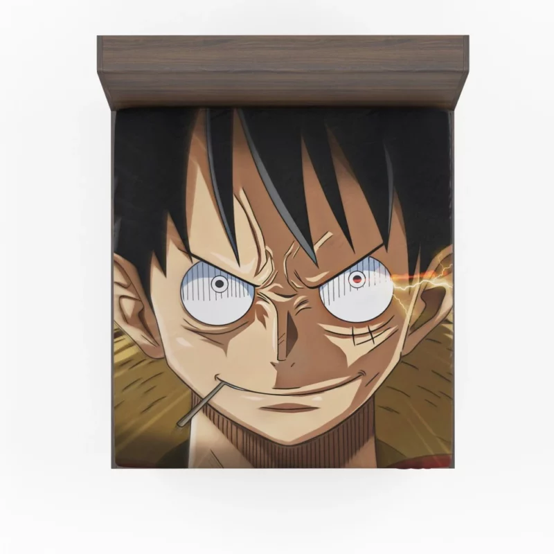 Luffy Mastery of Haki Anime Fitted Sheet