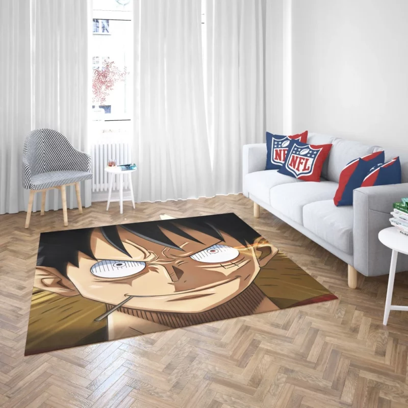 Luffy Mastery of Haki Anime Rug 2