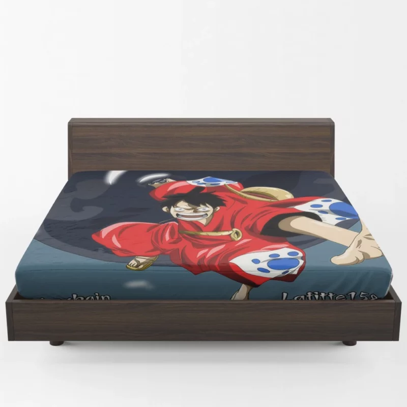 Luffy Never-Ending Quest Anime Fitted Sheet 1