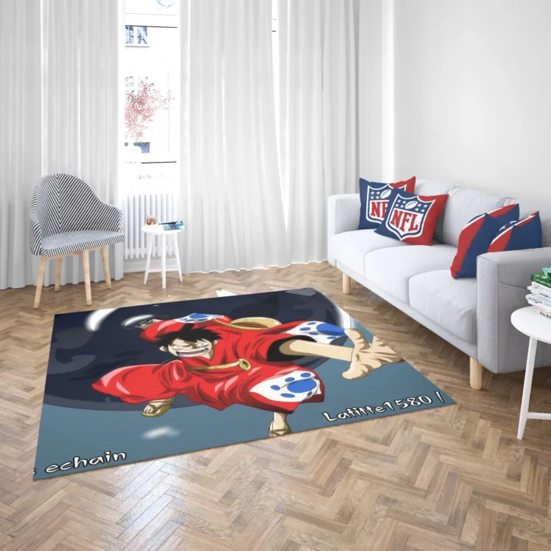 Luffy Never-Ending Quest Anime Rug 2