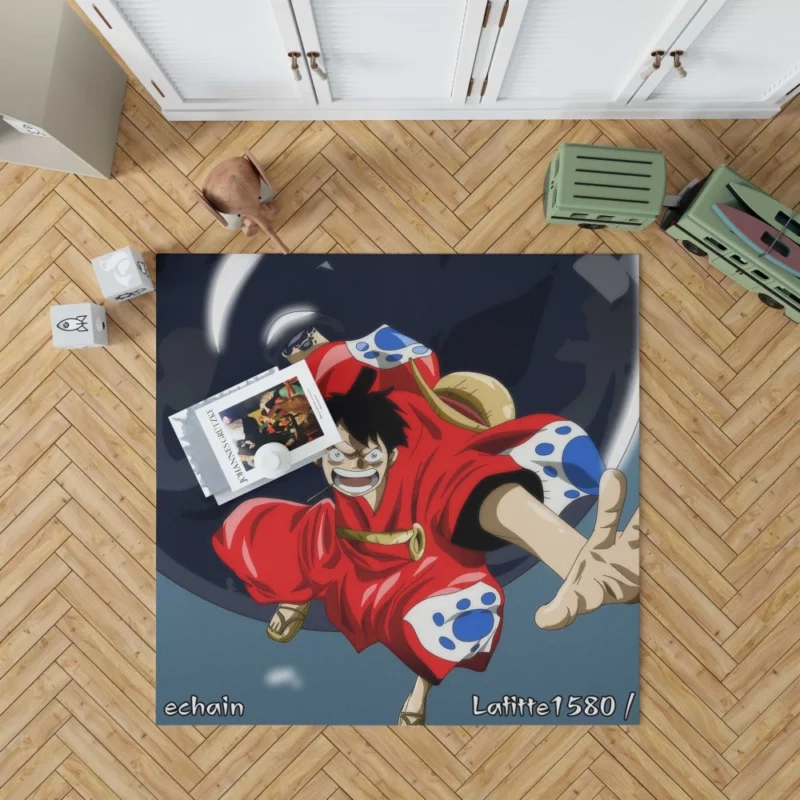 Luffy Never-Ending Quest Anime Rug