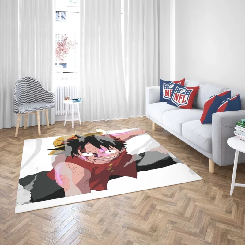 Luffy Path to Greatness Anime Rug 2