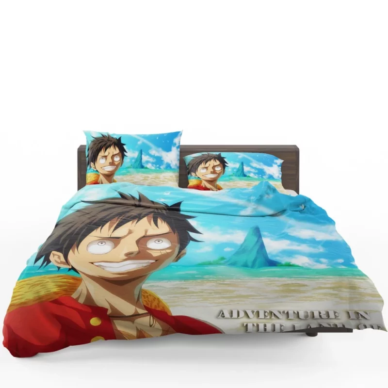 Luffy Pirate Adventure Anime Bedding Set