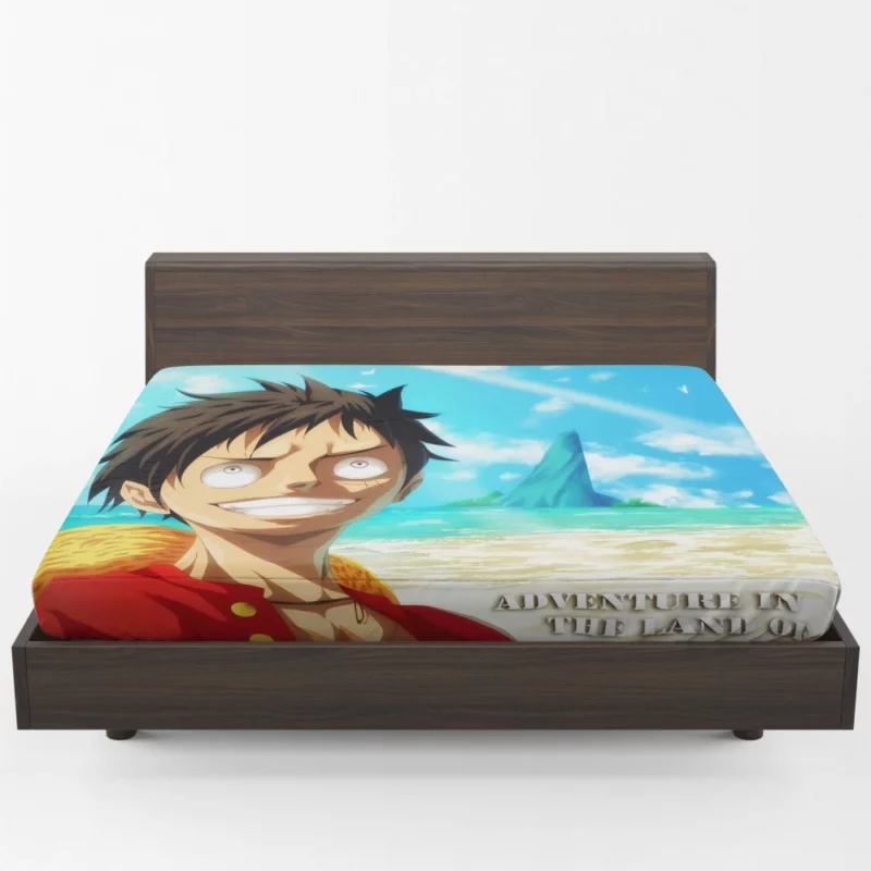 Luffy Pirate Adventure Anime Fitted Sheet 1