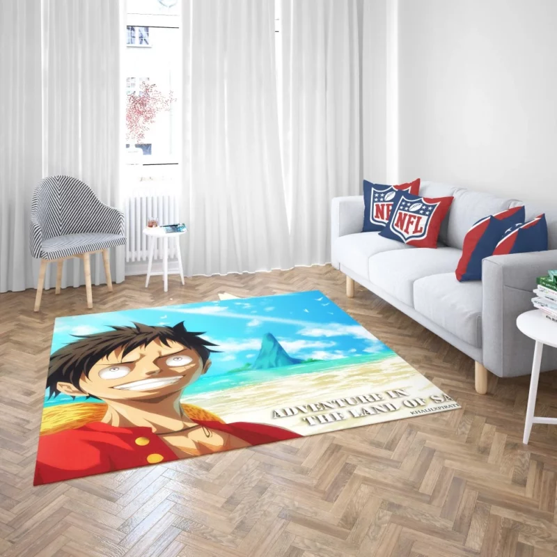 Luffy Pirate Adventure Anime Rug 2