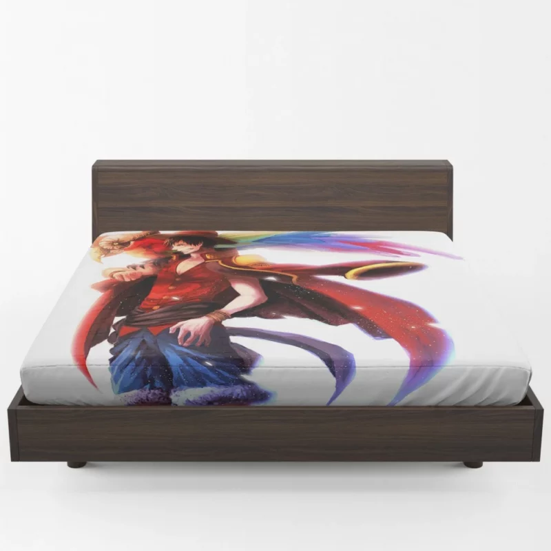 Luffy Spirited Adventures Anime Fitted Sheet 1