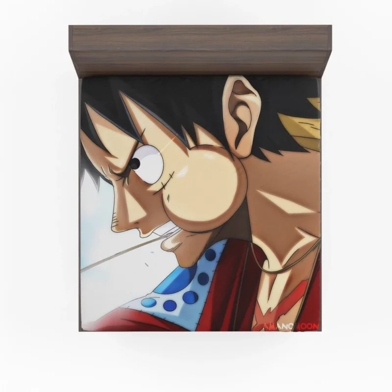 Luffy Triumphs and Trials Anime Fitted Sheet