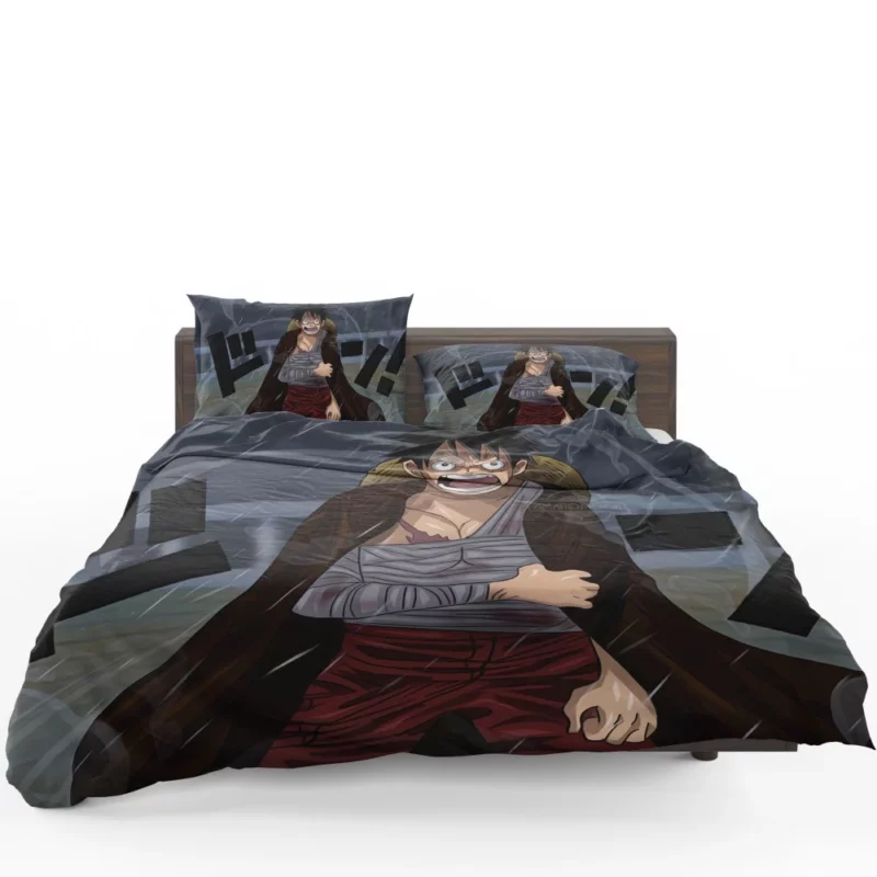 Luffy Undying Will Anime Bedding Set