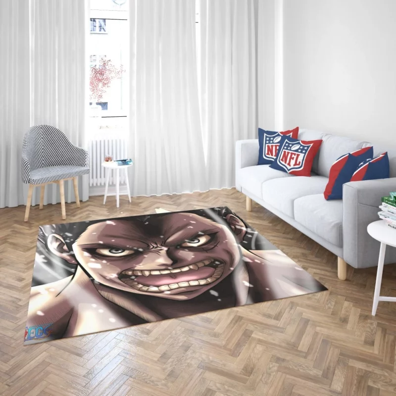 Luffy Unleashes Gear Fourth Anime Rug 2