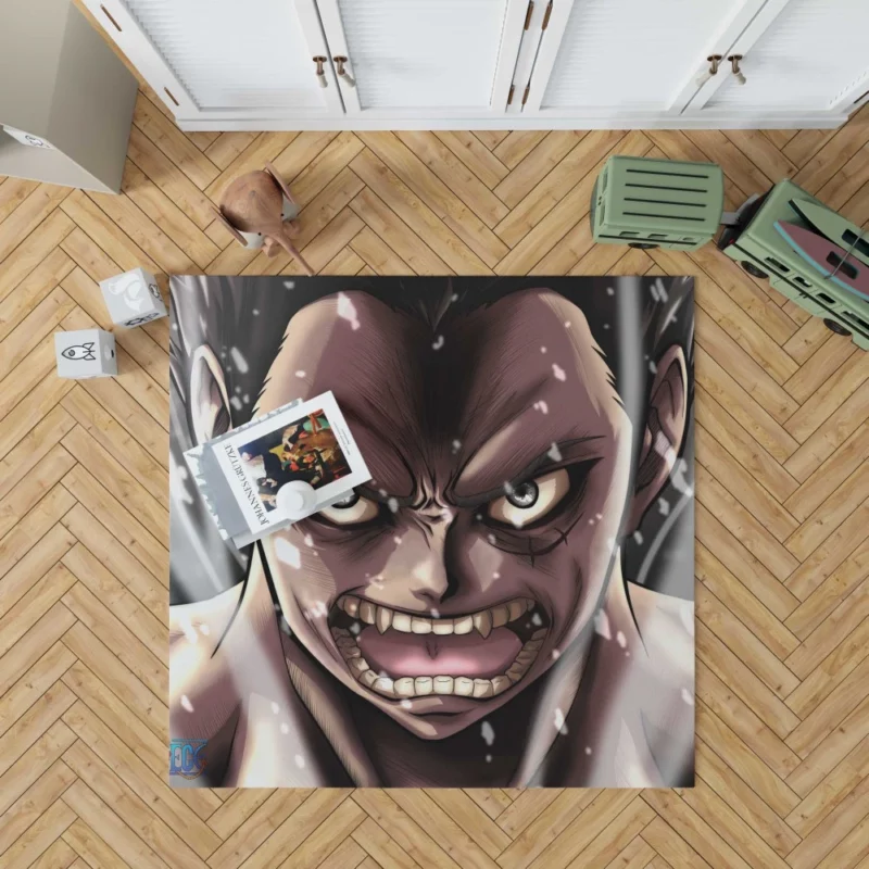 Luffy Unleashes Gear Fourth Anime Rug