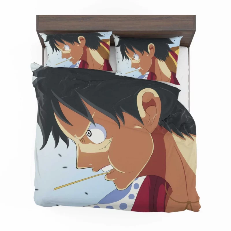 Luffy Unyielding Quest Anime Bedding Set 1