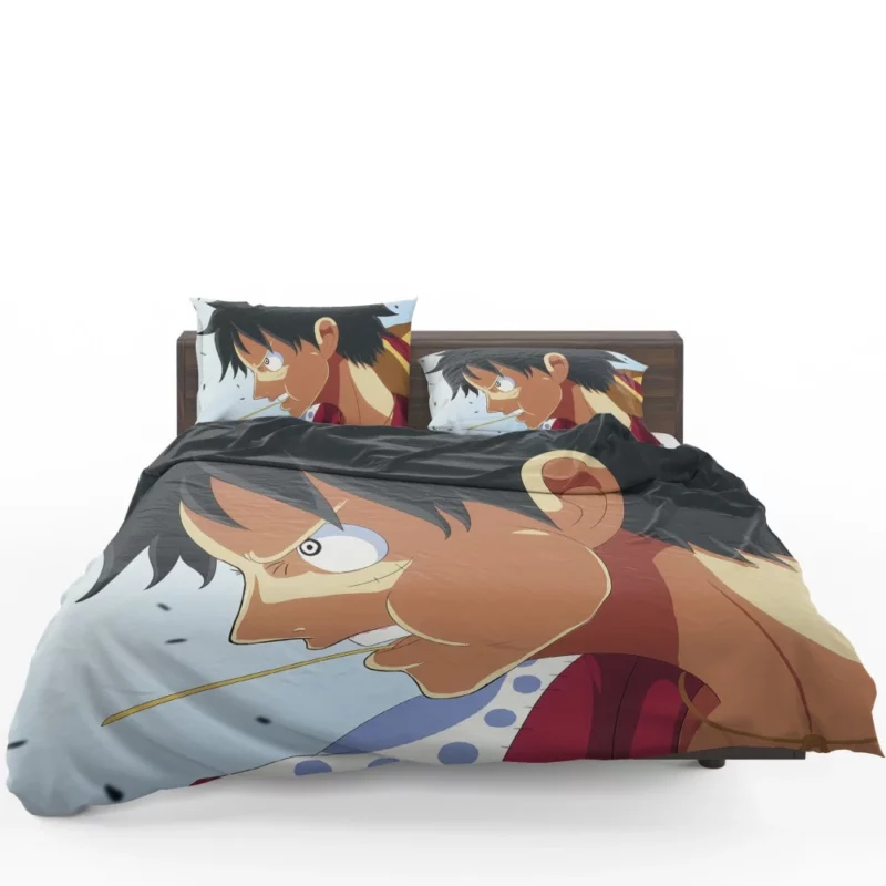 Luffy Unyielding Quest Anime Bedding Set