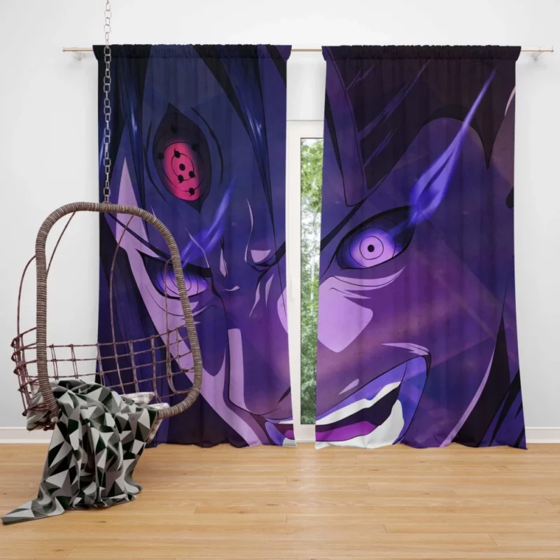 Madara Uchiha Epic Saga Anime Curtain