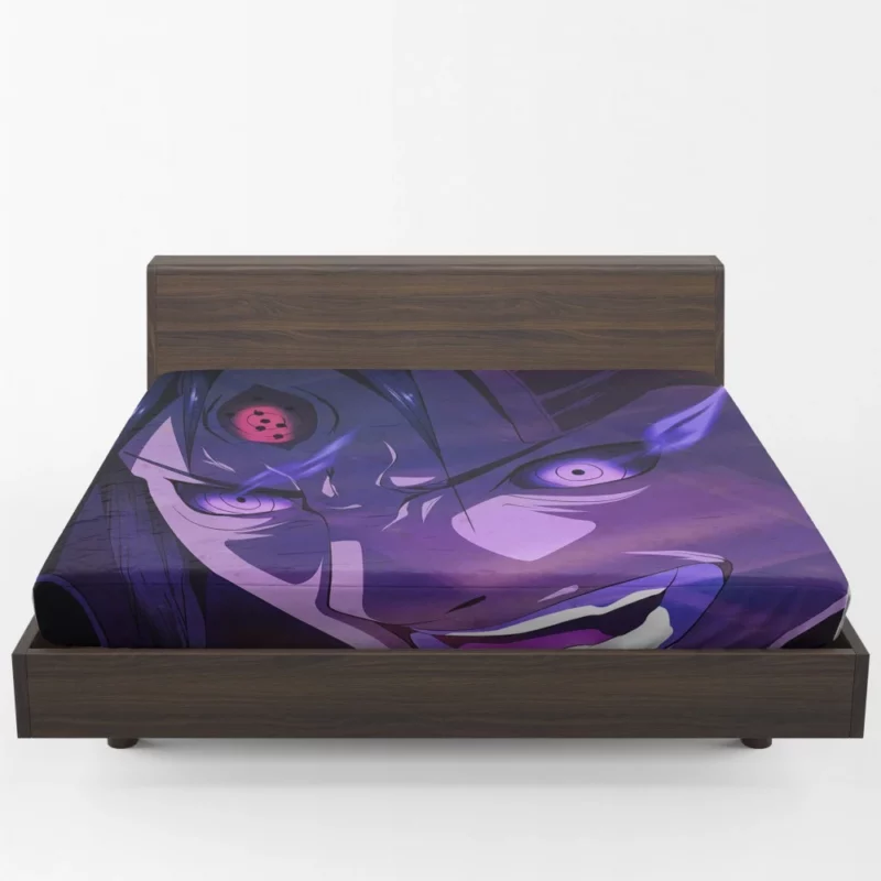 Madara Uchiha Epic Saga Anime Fitted Sheet 1