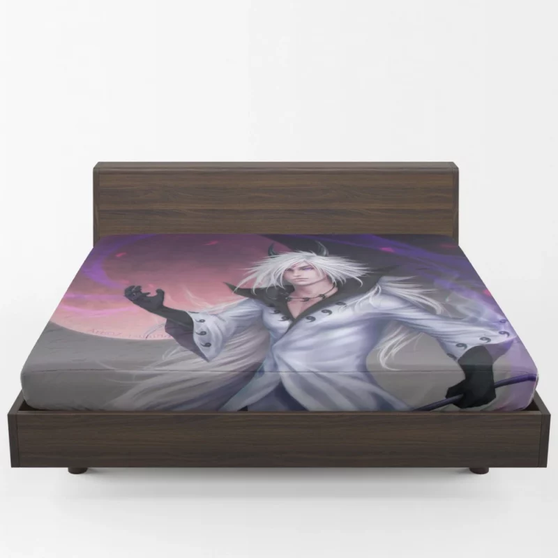 Madara Uchiha Eternal Force Anime Fitted Sheet 1