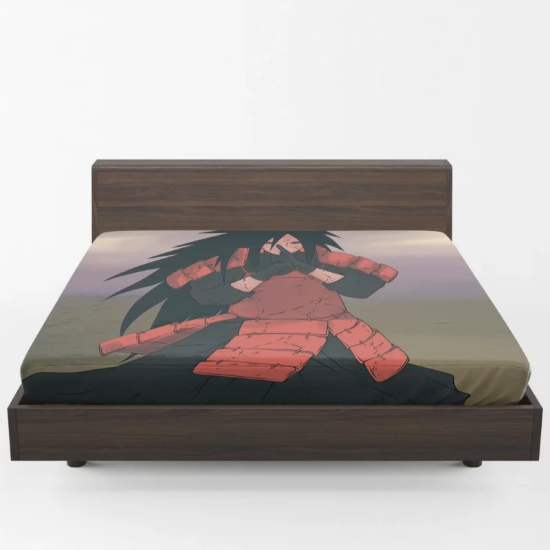 Madara Uchiha Eternal Legend Anime Fitted Sheet 1