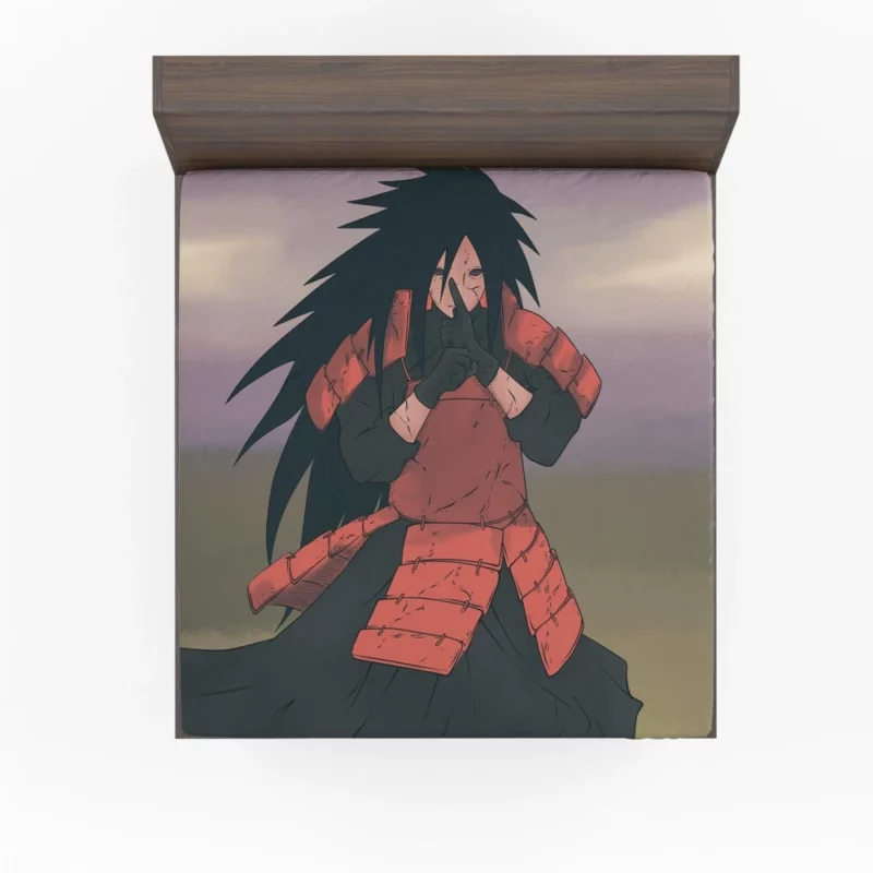 Madara Uchiha Eternal Legend Anime Fitted Sheet