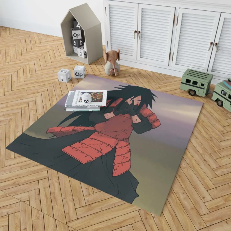 Madara Uchiha Eternal Legend Anime Rug 1