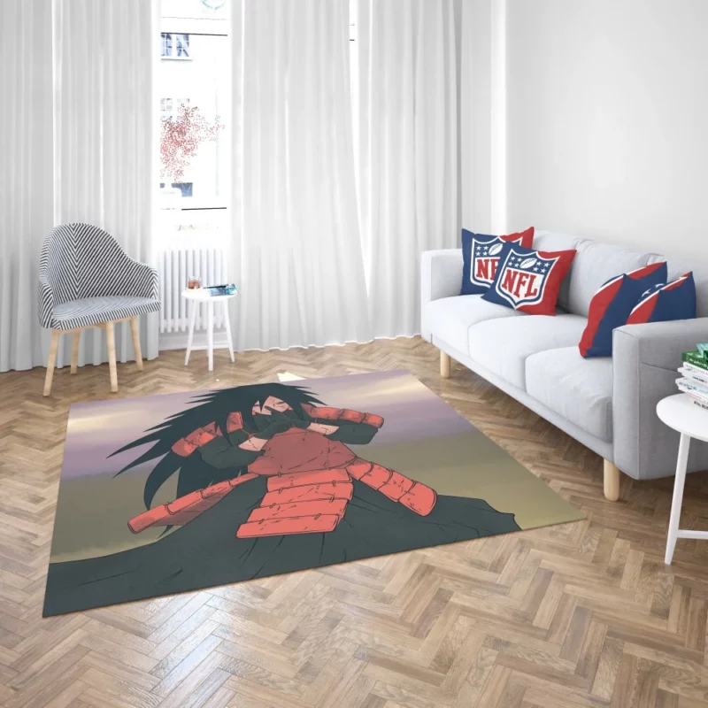 Madara Uchiha Eternal Legend Anime Rug 2