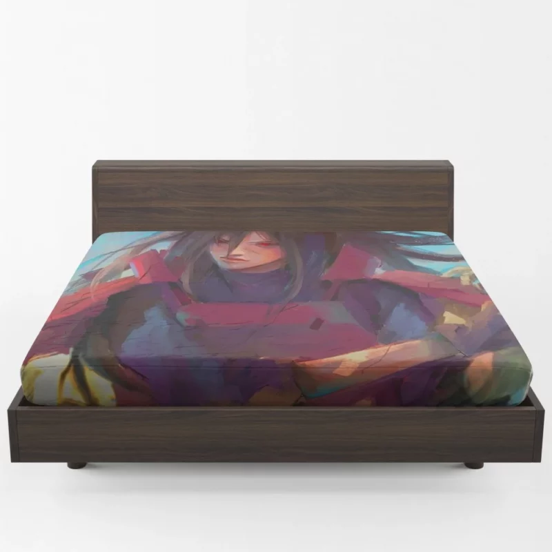 Madara Uchiha Eternal Rivalry Anime Fitted Sheet 1