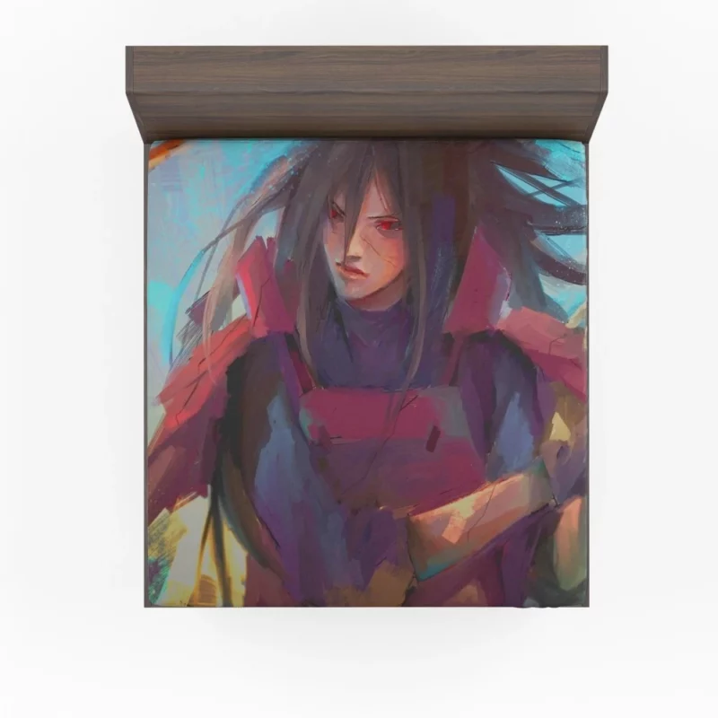 Madara Uchiha Eternal Rivalry Anime Fitted Sheet