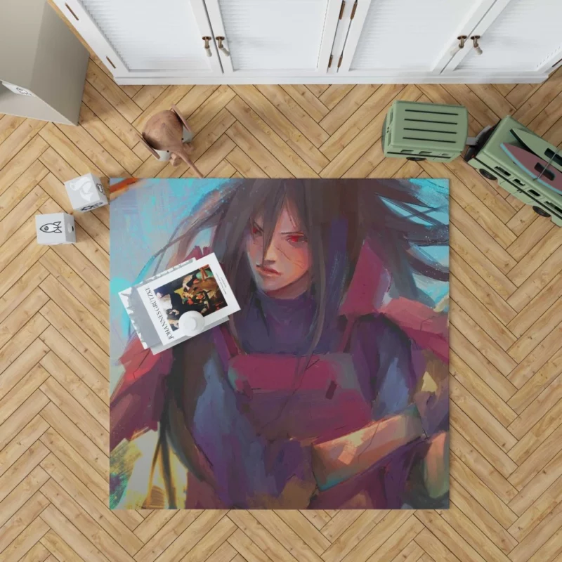 Madara Uchiha Eternal Rivalry Anime Rug