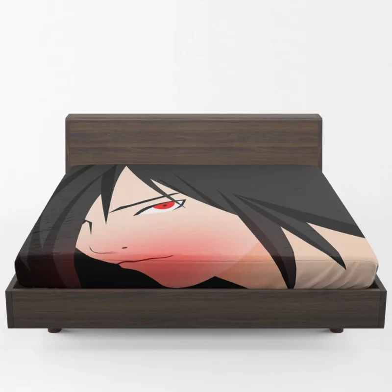 Madara Uchiha Eyes of Power Anime Fitted Sheet 1