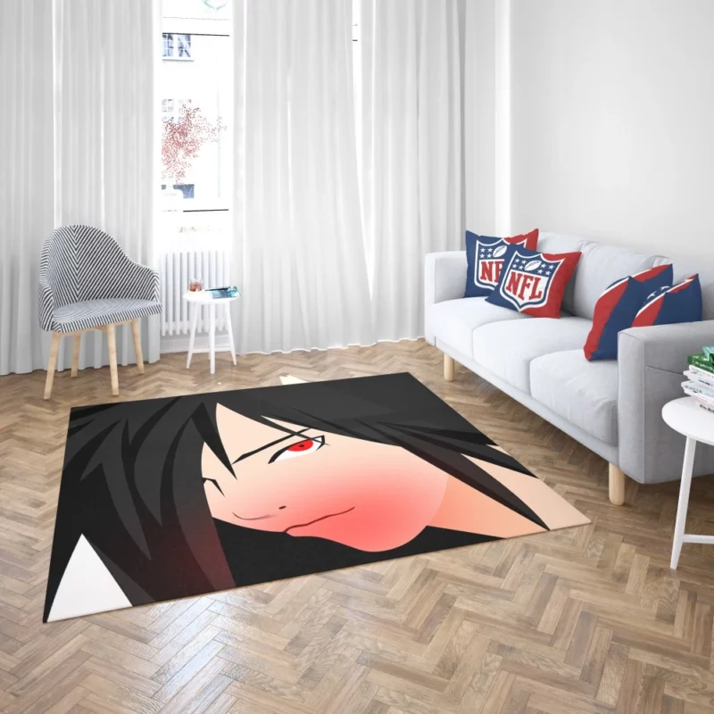 Madara Uchiha Eyes of Power Anime Rug 2