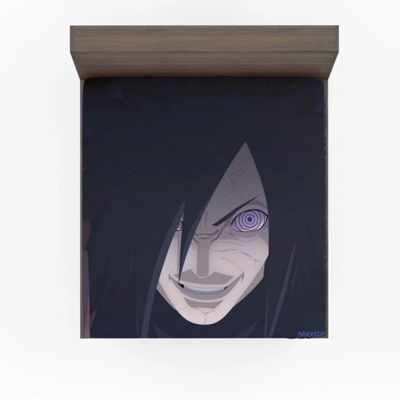 Madara Uchiha Infinite Power Anime Fitted Sheet