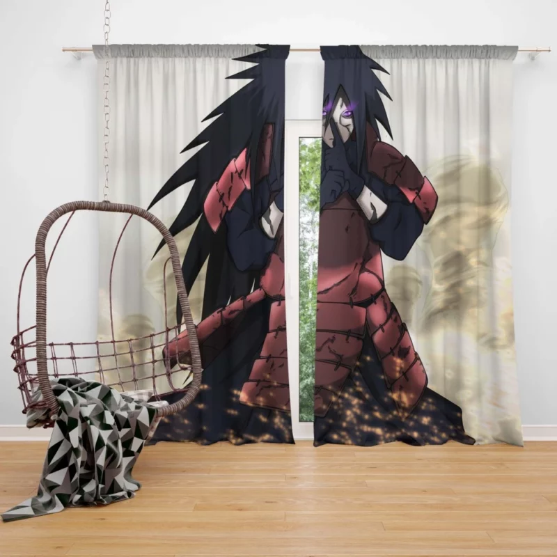 Madara Uchiha Legacy Anime Curtain