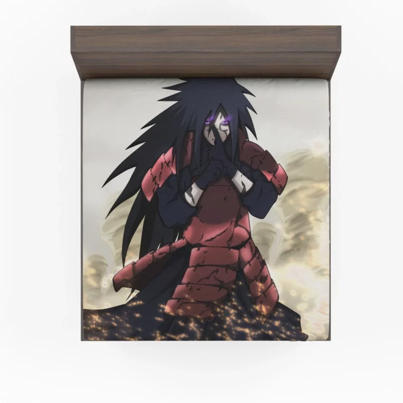 Madara Uchiha Legacy Anime Fitted Sheet