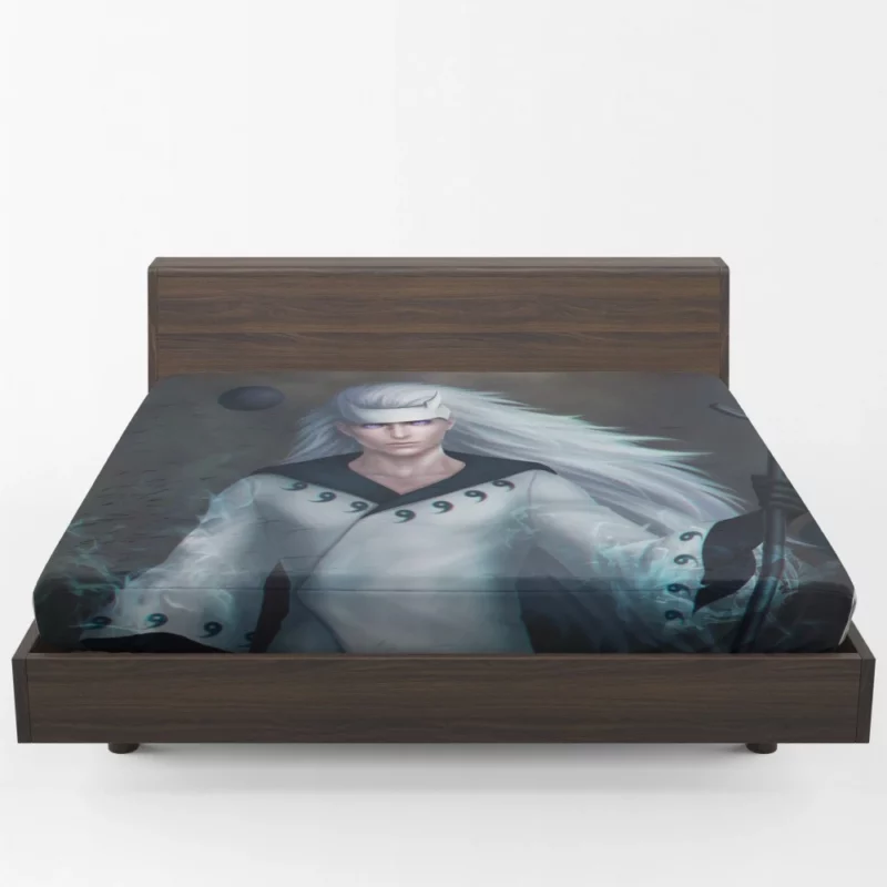 Madara Uchiha Legacy Awakened Anime Fitted Sheet 1