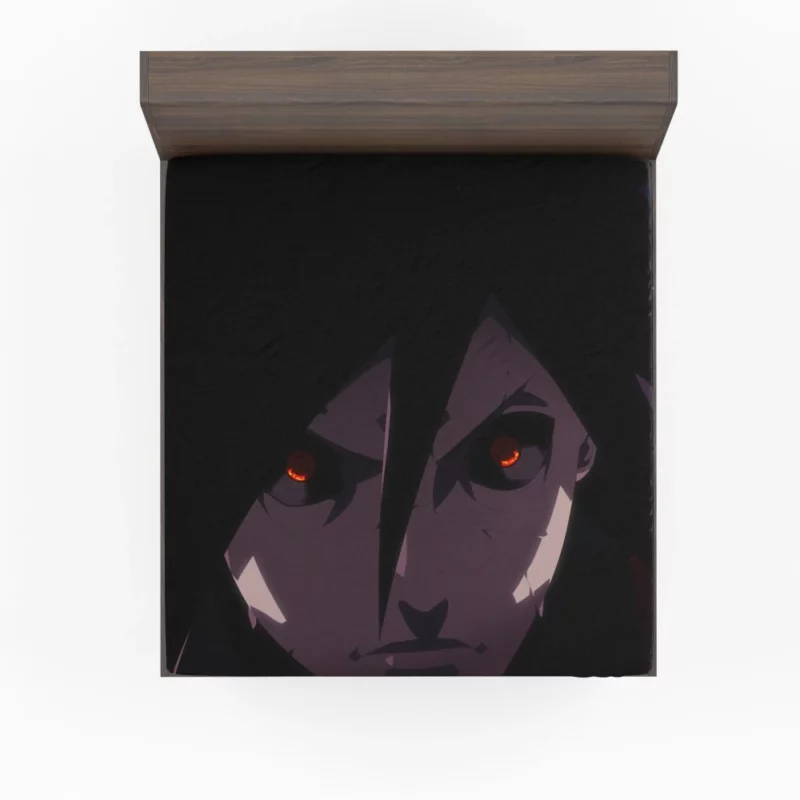 Madara Uchiha Legacy Revealed Anime Fitted Sheet