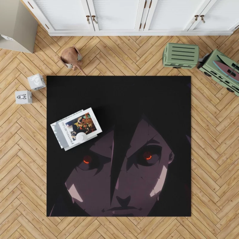 Madara Uchiha Legacy Revealed Anime Rug