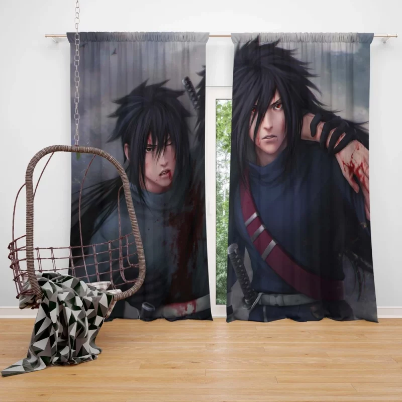 Madara Uchiha Legendary Power Anime Curtain