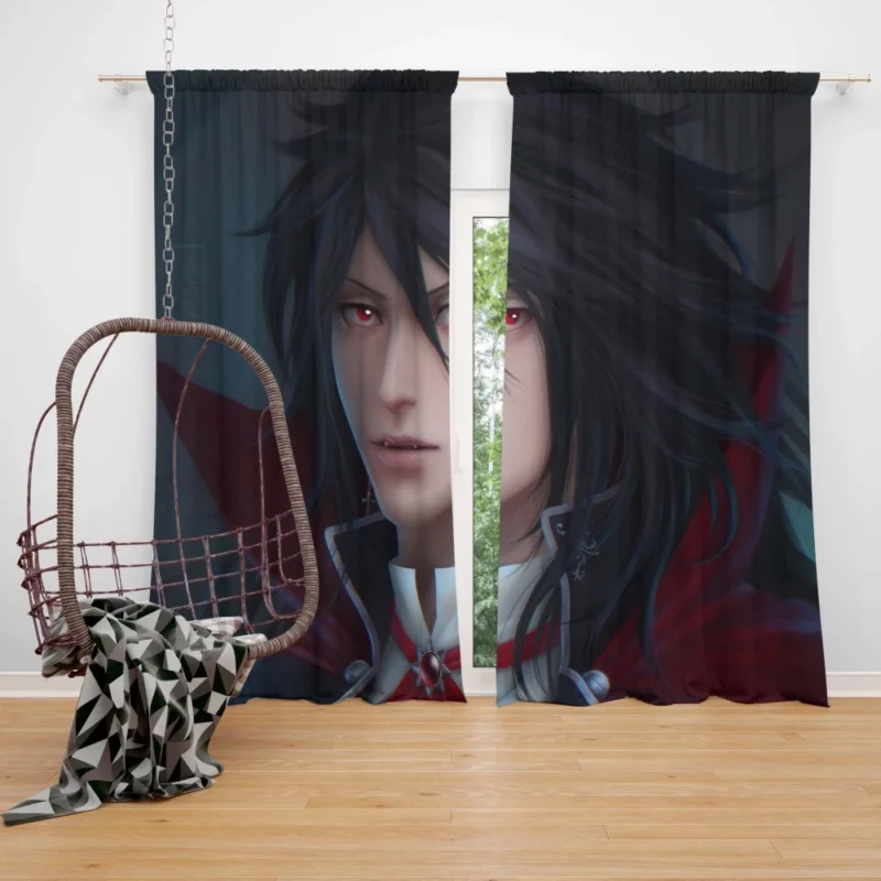 Madara Uchiha Legendary Shinobi Anime Curtain