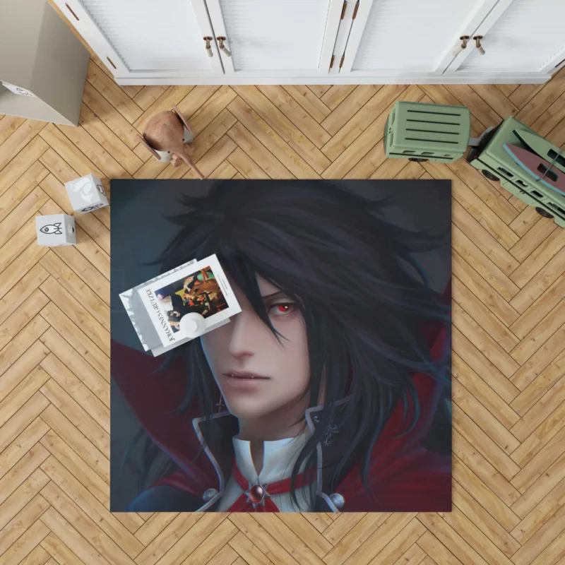 Madara Uchiha Legendary Shinobi Anime Rug