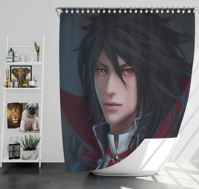 Madara Uchiha Legendary Shinobi Anime Shower Curtain