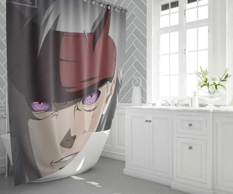 Madara Uchiha Path Unveiled Anime Shower Curtain 1